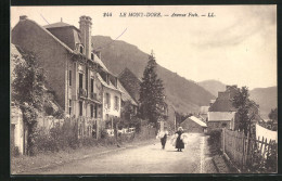 CPA Le Mont-Dore, Avenue Foch  - Le Mont Dore