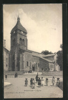 CPA St-Gervais, L`Eglise  - Autres & Non Classés