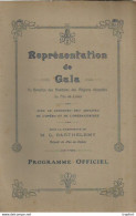 JU / RARE PROGRAM Theater THEATRE PROGRAMME Gala LAKME Leo Delibes PAS DE CALAIS WW1 1920 - Programma's