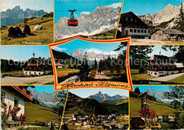 73862102 Flachau Bischofsmuetze Gasthof Zeferer Dachsteinsuedwandbahn Bachl Alm  - Sonstige & Ohne Zuordnung