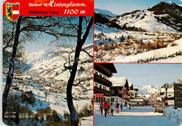 73862101 Hinterglemm Saalbach Panorama Mit Talschluss Zwoelferkogel Und Dorfstra - Sonstige & Ohne Zuordnung