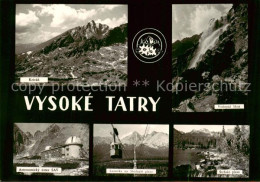 73828677 Vysoke Tatry SK Krivan Astronomicky Ustav SAV Lanovka Na Skalnate Pleso - Slowakei