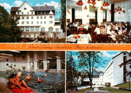 73828640 Bad Salzhausen Ernst Ludwig Sanatorium Speisesaal Hallenbad  Bad Salzha - Other & Unclassified