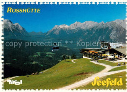 73828615 Seefeld Tirol Rosshuette Mit Zugspitze Und Wettersteingebirge Seefeld T - Autres & Non Classés