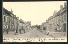 CPA Noailles, Route De Paris  - Noailles