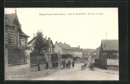CPA Nogent-sur-Oise, Rue De Bonvillers, Vue Sur Le Pont  - Nogent Sur Oise