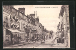 CPA Pont-Ste-Maxence, La Mairie, Vue De La Rue Am Hôtel De Ville  - Pont Sainte Maxence