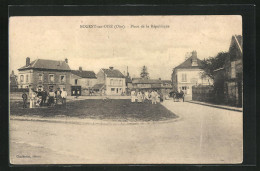 CPA Nogent-sur-Oise, Place De La République  - Nogent Sur Oise