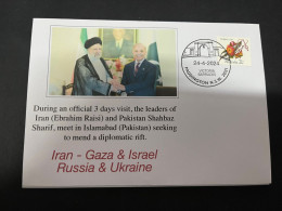 28-4-2024 (3 Z 17) Iran & Pakistan Leaders Meet In Islamabad - Topics - GAZA + Iran & Israel - Russia & Ukraine - Militaria