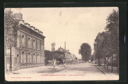 CPA Pont-Sainte-Maxence, Avenue De La Gare  - Pont Sainte Maxence