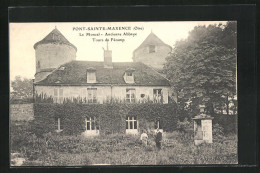 CPA Pont-Sainte-Maxence, Le Moncel, Ancienne Abbaye Tours De Fécamp  - Pont Sainte Maxence