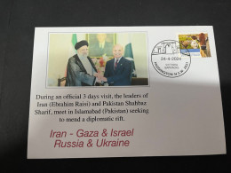 28-4-2024 (3 Z 17) Iran & Pakistan Leaders Meet In Islamabad - Topics - GAZA + Iran & Israel - Russia & Ukraine - Militaria