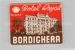 73785006 Bordighera IT Hotel Royal  - Autres & Non Classés