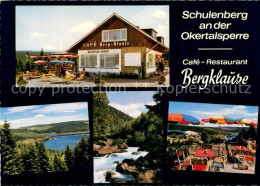 73784978 Schulenberg Oberharz Cafe Restaurant Bergklause Terrasse Panorama Okert - Autres & Non Classés