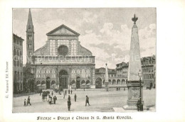 73784852 Firenze Florenz Pazza E Chiesa Di Santa Maria Novella  - Andere & Zonder Classificatie