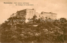 73784727 Montecassino Cassino IT Bato Esterno Nord Ovest Del Collegio Di S Bened - Otros & Sin Clasificación