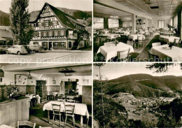 73784715 Schenkenzell Gesamtansicht U. Gasthaus-Pension Zur Sonne Fachwerkhaus S - Sonstige & Ohne Zuordnung