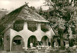 73784635 Bergen  Ruegen Rugard-Gaststaette Aussenansicht M. Terrasse  - Sonstige & Ohne Zuordnung