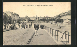 CPA Chantilly, Place De L'hospice Condé  - Chantilly