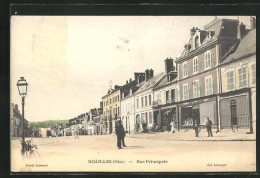 CPA Noailles, Rue Principale  - Noailles
