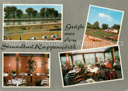 73784532 Karlsruhe Baden Strandbad Rappenwoerth Liegewiese Restaurant Karlsruhe  - Karlsruhe