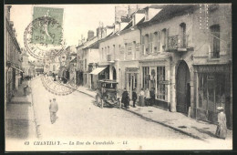 CPA Chantilly, La Rue Du Connétable  - Chantilly