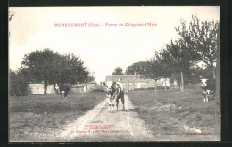 CPA Mureaumont, Ferme De Colagnies-d'Ham  - Otros & Sin Clasificación