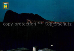 73784491 Gibraltar Vista Nocturna Gibraltar - Gibilterra