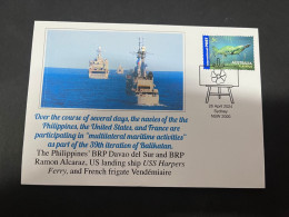 28-4-2024 (3 Z 17) 39th Balikatan Of Philppines Coasts (Philippines X 2 - USA Harpers & France Vendémière Navy Exercise) - Militares