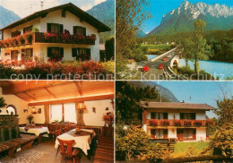 73784221 Schneizlreuth Pension Franz Und Lisa Eder Gaststube Panorama Schneizlre - Andere & Zonder Classificatie