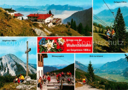 73784219 Wuhrsteinalm 1808m Schleching Panorama Geigelstein Watzmanngebiet Hochg - Andere & Zonder Classificatie