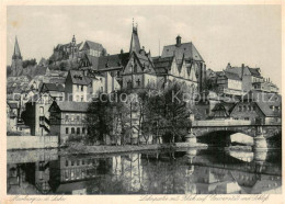 73784151 Marburg Lahn Lahnpartie Mit Blick Auf Universitaet Und Schloss Marburg  - Marburg