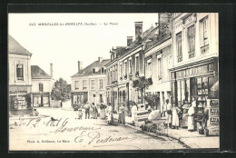 CPA Marolles-les-Braults, La Place  - Marolles-les-Braults