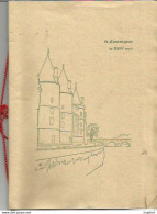 F1 Cpa / Superbe MENU LA CONCIERGERIE 19 Avril 1970 Garde Des Sceaux PLEVEN - Menus