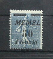 Memel 61 Postfrisch #UM339 - Memelland 1923