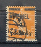 Memel 21x Gestempelt #VZ038 - Memelgebiet 1923