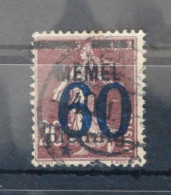 Memel 35III Gestempelt Geprüft Klein BPP #VZ083 - Memelgebiet 1923