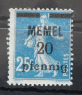 Memel 20 Postfrisch #VZ018 - Memel (Klaipeda) 1923