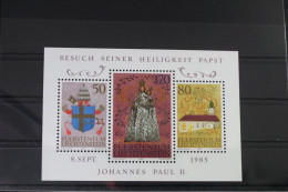 Liechtenstein Block 12 Mit 878-880 Postfrisch #WE357 - Otros & Sin Clasificación