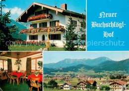 73783819 Inzell Neuer Buchschloegl Hof Gaestehaus Pension Stadtpanorama Alpen In - Andere & Zonder Classificatie