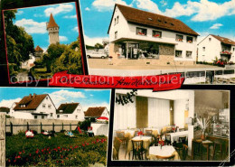 73783744 Ostheim  Rhoen Cafe-Pension Am Hallenbad Innen- U. Aussenansichten  - Autres & Non Classés