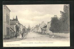 CPA Fresnay-sur-Sarthe, Route De Mamers, Arrivée De La Gare  - Mamers