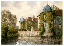 73783466 Ittlingen Schloss Ittlingen Aquarell Ittlingen - Sonstige & Ohne Zuordnung