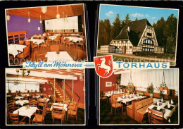 73783449 Koerbecke Moehnesee Cafe Restaurant Torhaus Gastraeume Koerbecke Moehne - Other & Unclassified