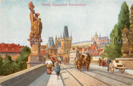 73783379 Prag  Prahy Prague Kleinseitner Brueckentuerme  - Czech Republic