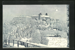 AK Freising, Winterliches Panorama Der Stadt  - Freising