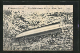 AK Französicher Blindgänger, Weltkrieg 1914-16, Munition  - War 1914-18