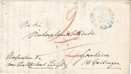 Vollständiger Vorphilabrief - 1848 - Von Ludwigsburg Nach Horheim - Prephilately