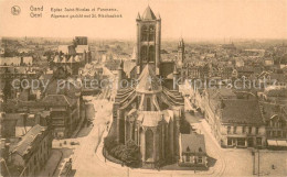 73782941 Gent Gand Flandre Eglise Saint-Nicolas Et Panorama Gent Gand Flandre - Gent