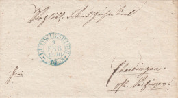 Vollständiger Vorphilabrief - 1846 - Von Ludwigsburg Nach Plochingen - Prephilately